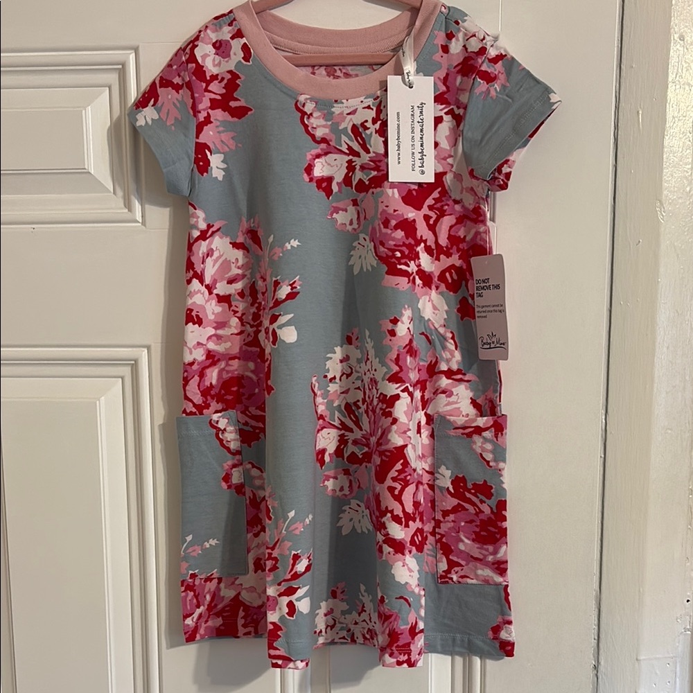 Floral Short Sleeve Dress